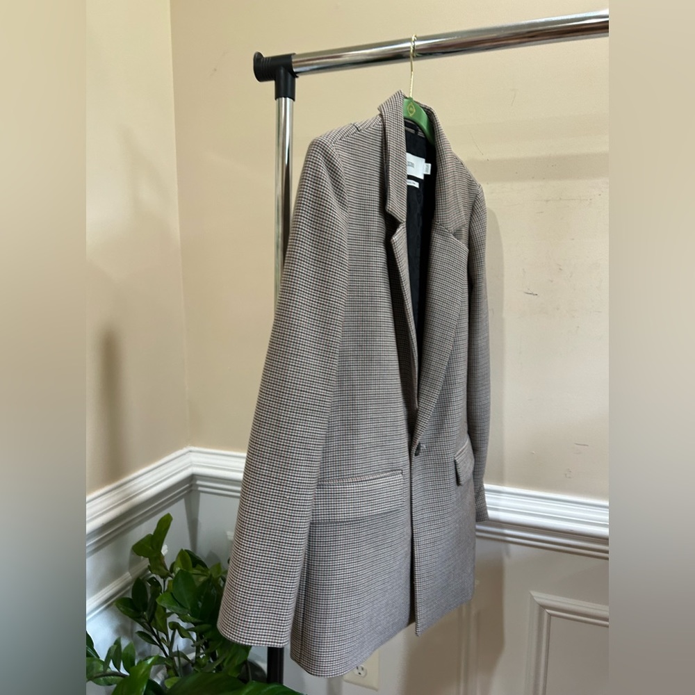 Closed Houndstooth Blazer - Picture 4 of 7